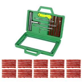 한수위 타이어 펑크 수리 키트 올인원 + 씰 50개 빵꾸 보수 관리