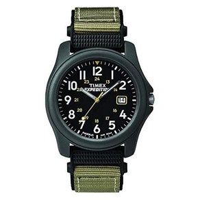 정품보장 Timex 익스페디션 아카디아 남성용 풀사이즈 시계 초록색 One Size