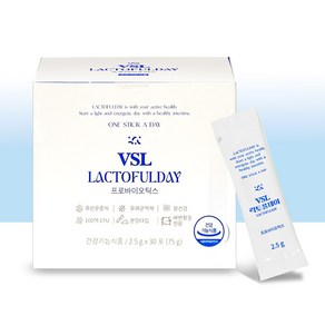 VSL 락토풀데이 프로바이오틱스 장건강 유산균, 1개, 30회분