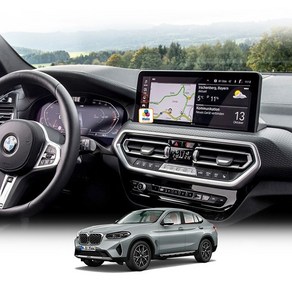 BMW 더 X4 LCI G02 F98 내비게이션 계기판 강화유리 액정보호 필름, 더 X4 LCI (G02/F98: 21년 11월~ )