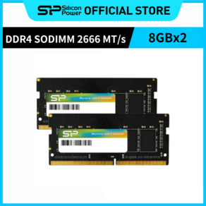 실리콘파워 Silicon Power DDR4 2666 PC4-21300 SODIMM 노트북용 램 패키지 메모리 RAM