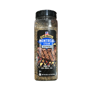 MONTREAL STEAK SEASONING SALT 멕코믹 몬트리얼 스테이크 시즈닝 솔트, 820mg, 1박스