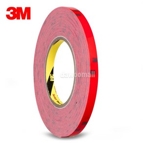 다우몰 3M 강력 아크릴 폼 양면테이프 대용량 화이트 10mm, 1개