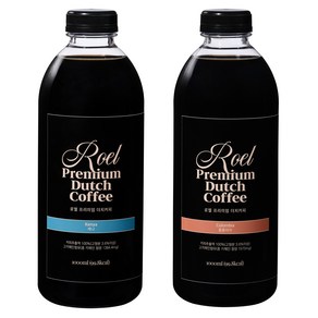 로엘 더치커피 콜드브루 원액 케냐 1L + 콜롬비아 1L, 2개, 1개입