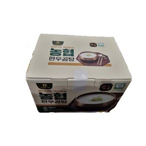 [코스트코] 착한들 고삼농협 한우곰탕 8개입 아이스박스포장(냉동), 1박스, 2.64L