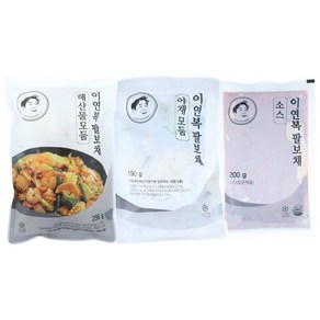 이연복 팔보채 2세트 해산물모둠 2팩 야채모둠 2팩 소스 2팩 중화 밀키트