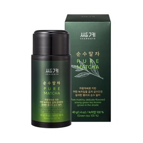[쌍계명차] 하동녹차엽 100% 순수말차 40g, 1개, 1개입