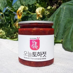 [오늘식탁] 강경 토하젓 500g 1kg, 1개