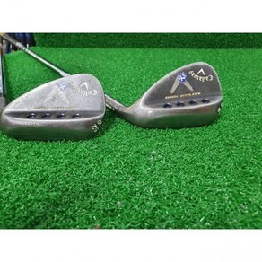 중고 9-137 캘러웨이 MACK DADDY FORGED 52도56도 경량 NS R 중고 웨지 세트