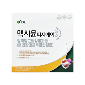 맥시뮨피지에이 폴리감마글루탐산칼륨 30일분 30포(20g x 15포 x 2개), 1개, 600g