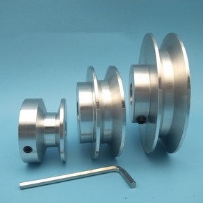 모터풀리 벨트 구동 휠 40mm 60mm 80mm 100mm v 벨트 단일 홈 a 유형 v 벨트, 80x24mm, 1개, 1개