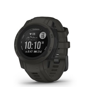 GARMIN(가민)Instinct 2 2S Suica대응 터프니스 아웃도어 GPS 스포츠 시계 스마트워치, Instinct 2(직경 45m)cm, 블랙