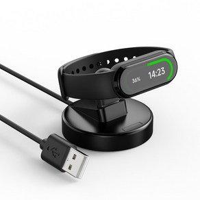 샤오미밴드 충전기 Xiaomi Mi Band 7 6 용 USB 휴대용 충전기 Smat Bacelet Miband 5 Dock Station 크래들 액세서리, Black Chage