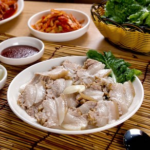 돼지 머리고기 반마리(수육용:덩어리)국산, 1개, 1.2kg