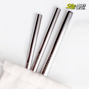 COVING 6mm 스텐 빨대(일자형)스트로우, 1개, 1개