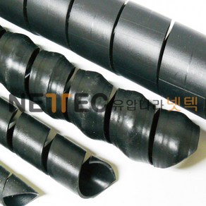 호스보호가드 유압호스커버 호스가드 pvc 보호가드 (내경 12mm-65mm) - 2M 1개, 14파이