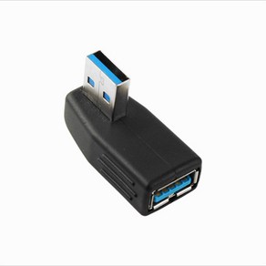 Coms USB 3.0 젠더 SP938/연장(M/F)/꺾임/좌하향 90도 변환젠더/기타-기타 변환젠더