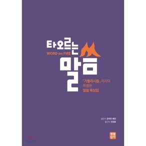 타오르는 말씀:가톨리시즘 저자의 특별한 말씀묵상집, 생활성서사