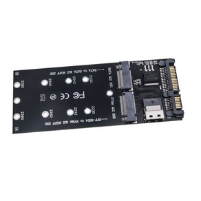 SATA M.2 어댑터 M2 NVME SSD to SFF-8654 CONVERTER 22PIN SATA에서 PC 데스크탑 메인 보드를위한 M2 확장 카드