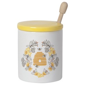 나우디자인 스톤 허니 팟 허니디퍼 295.7ml, 1개, Sunny Day With Bees