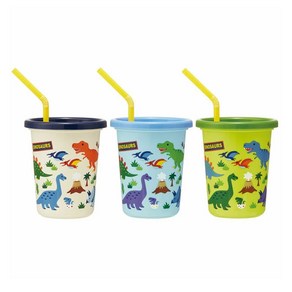 [TL891] 다이노사우루스 스트로 텀블러 3P 세트 320ml, 1개