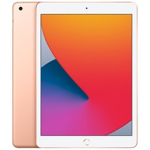 Apple iPad 8세대, 골드, 128GB, Wi-Fi+Cellular