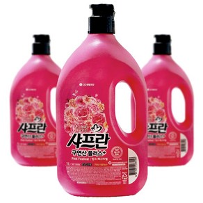 샤프란 구연산플러스 핑크페스티벌 1000ml 섬유유연제