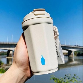 bluebottle 블루보틀 휴대용 세라믹 텀블러, 1개