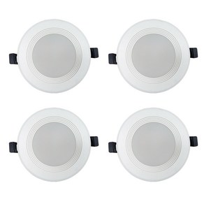 안트 LED 4인치 10W 계단형 다운라이트, 4개, 전구색 3000K