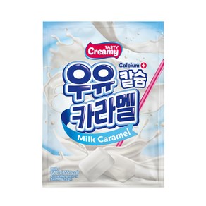 우유칼슘카라멜 밀크, 3개, 120g