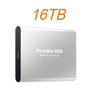 휴대용 외장 SSD 하드디스크 외장하드 1TB 하드 드라이브 2TB 고속 솔리드 디스크 USB 3.1/C 타입 대용량 저장 장치 노트북/휴대폰용