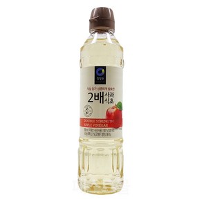 청정원 2배 사과식초, 500ml, 1개