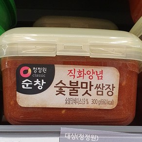 청정원 순창 숯불맛 쌈장 300g, 1개