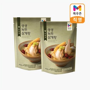 [목우촌] 생생 녹두 삼계탕 1kg X 2개
