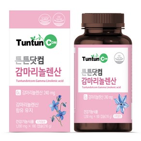 튼튼닷컴 감마리놀렌산 [6개월분] 보라지유 함유 / 건강기능식품, 1개, 180정