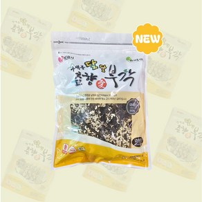 [바래봉 춘향애부각] 맥주 마른 안주 베스트 김 과자 스낵 달달 조각 김부각 200g, 1개