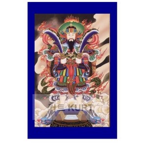 대형보석십자수 재료 만들기 큐빅 그림 작두장군 족탱화 무속 종교 구슬자수 diy, 60x90cm 전체 원형 큐빅, 1개