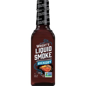 Wight's Liquid Smoke Hickoy 3.5 Ounce Wight's Liquid Smoke 히코리 3.5 온스, 103ml, 1개