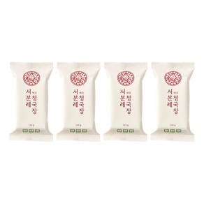 [서일농원] 서분례명인 매운청국장, 110g, 4개