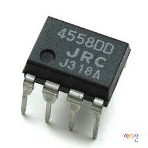 JRC 4558DD 연산 증폭기 - Op 증폭기 Dual 1개