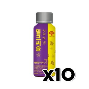 동화약품 하루한병 밀크씨슬 활력드링크 100ml x 10개