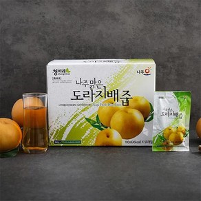 자연맛남 [자연맛남] 나주농협 맑은 도라지 배즙 100ml, 50개