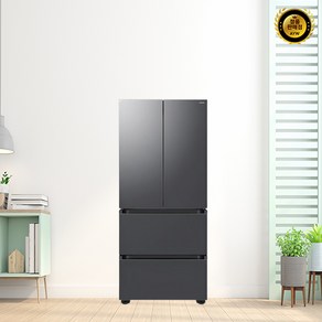 삼성전자 AI 김치플러스 490L 4도어 프리스탠딩 김치냉장고 방문설치, 리파인드이녹스, RQ49DG9003S9
