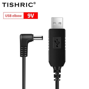 TISHRIC-USB 전원 부스트 케이블 USB-DC 5V-9V/12V 변환기 DC 커넥터 5.5*2.1 라우터 라인용 다기능 어댑터