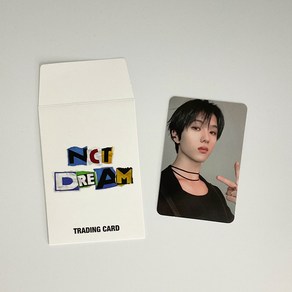 엔시티드림 지성 잇티제 성수 팝업스토어 포토카드 포카 화이트 NCT DREAM JISUNG ISTJ POP UP PHOTOCARD A_1