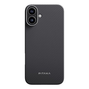 [PITAKA] iPhone 16 MagSafe Ulta-Slim Case (600D Plus용 극박 케이스 대응 상하 커버한