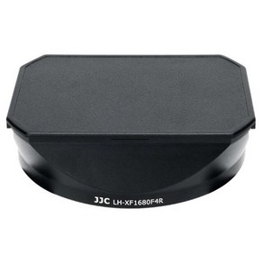 카메라렌즈후드 Fujifilm Fujinon XC 35mm F2 XF 23mm / R WR 렌즈 용 JJC LH-XF35-2 금속 스퀘어 후드 XPo3 XT4 XT3 XT30, [01] Black, 01 Black, 1개