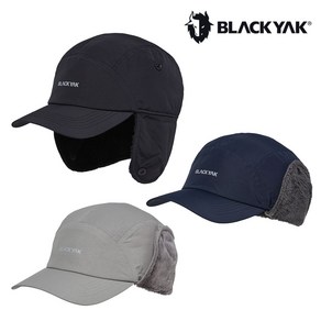 [블랙야크]23년FW 남여공용 동절기 귀달이 등산모자 패딩플랩캡 2BYHTF3917, BLACK