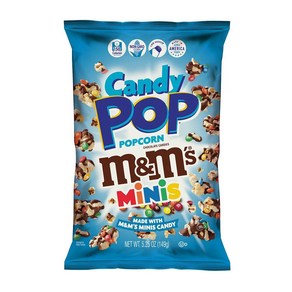 M&Ms 엠앤엠스 캔디 팝 팝코, 2개, 149g