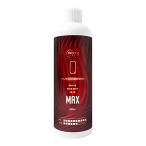 프로더스 큐시리즈 Q-MAX 초벌용 컴파운드, 1개, 500ml